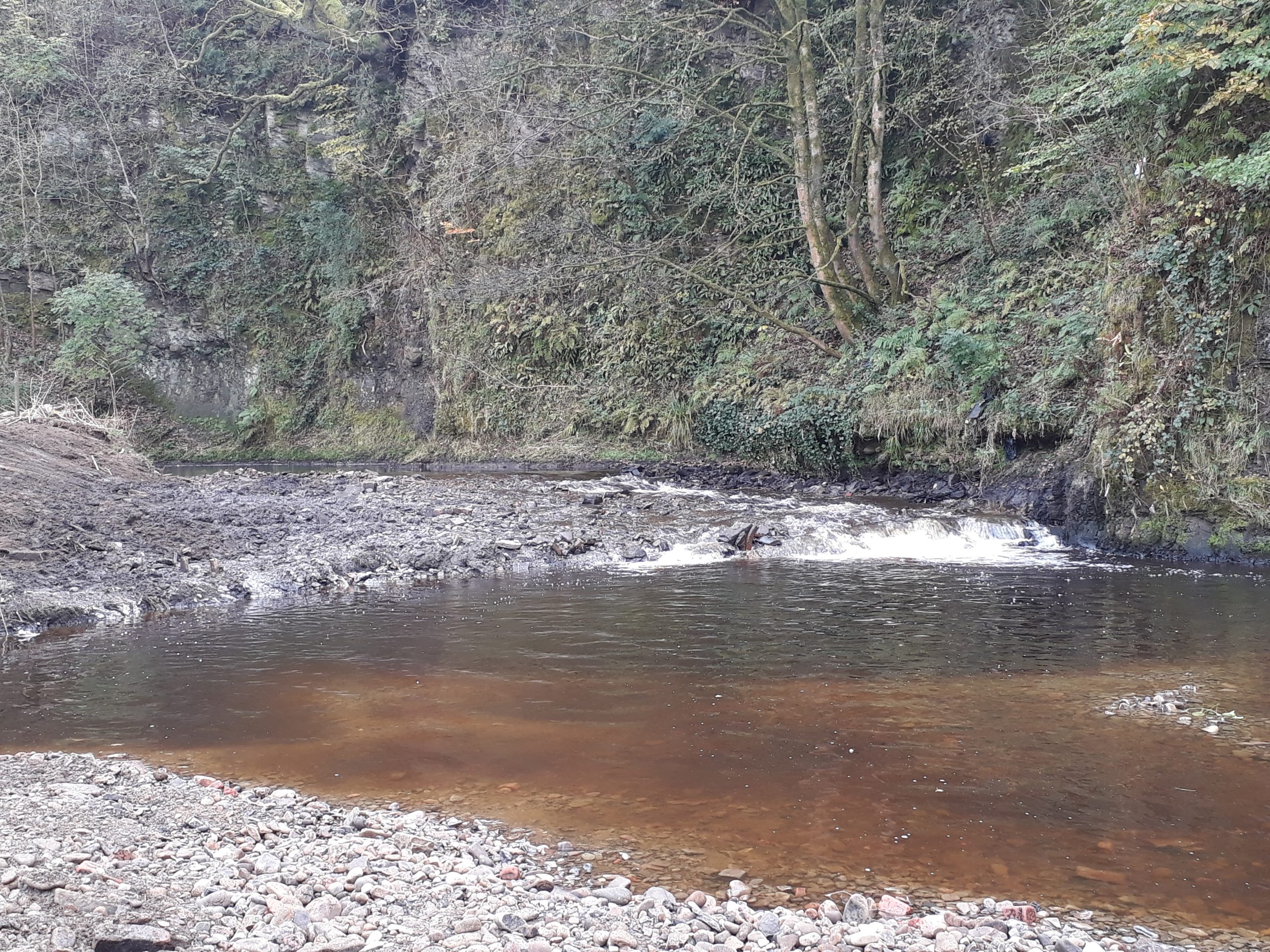 A successful partnership led to the removal of Hall i’th’ Wood Weir