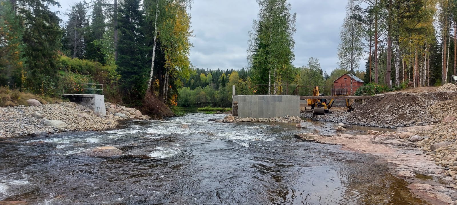 The Freeing of River Hiitolanjoki, the Largest Dam Removal Project in Finland, has Begun