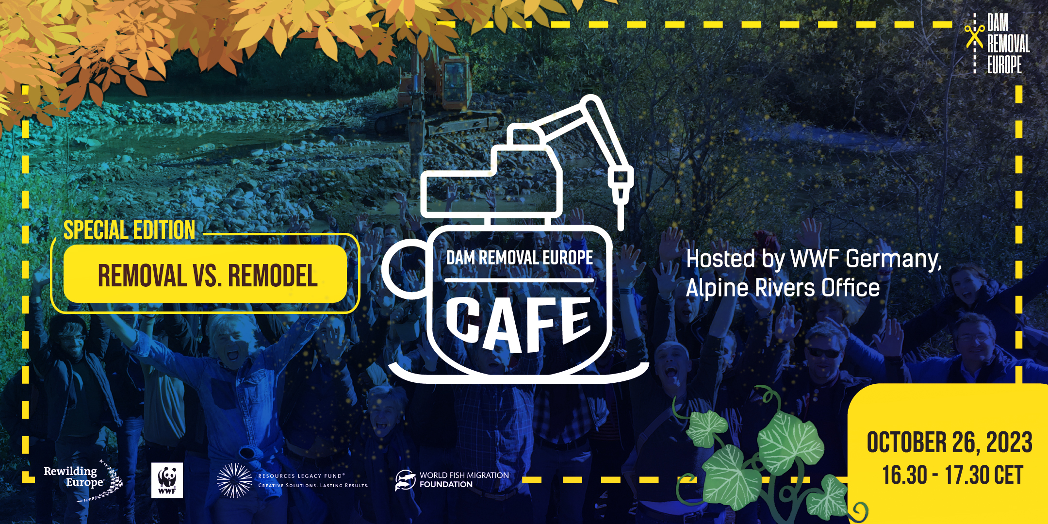 6th Dam Removal Europe Cafe