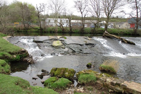 Ennerdale Mill Weir, River Ehen, UK