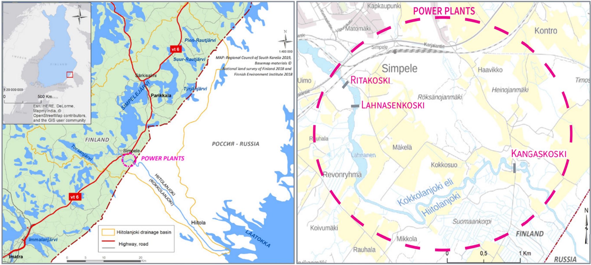 Kangaskoski Hydropower Dam, River Hiitolanjoki, Finland - Dam Removal ...