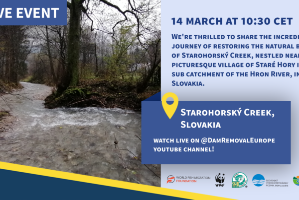 Live event in Slovakia broadcasted from DRE YouTube channel on March 14 at 10h30 CET.